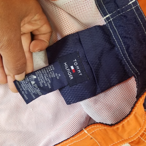 Tommy Hilfiger   shorts, orange ,M - Picture 2 of 6
